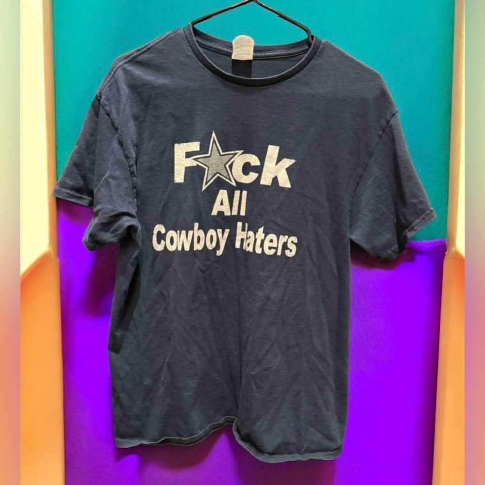 Dallas cowboys Delta Pro Weight Navy T-Shirt LARGE